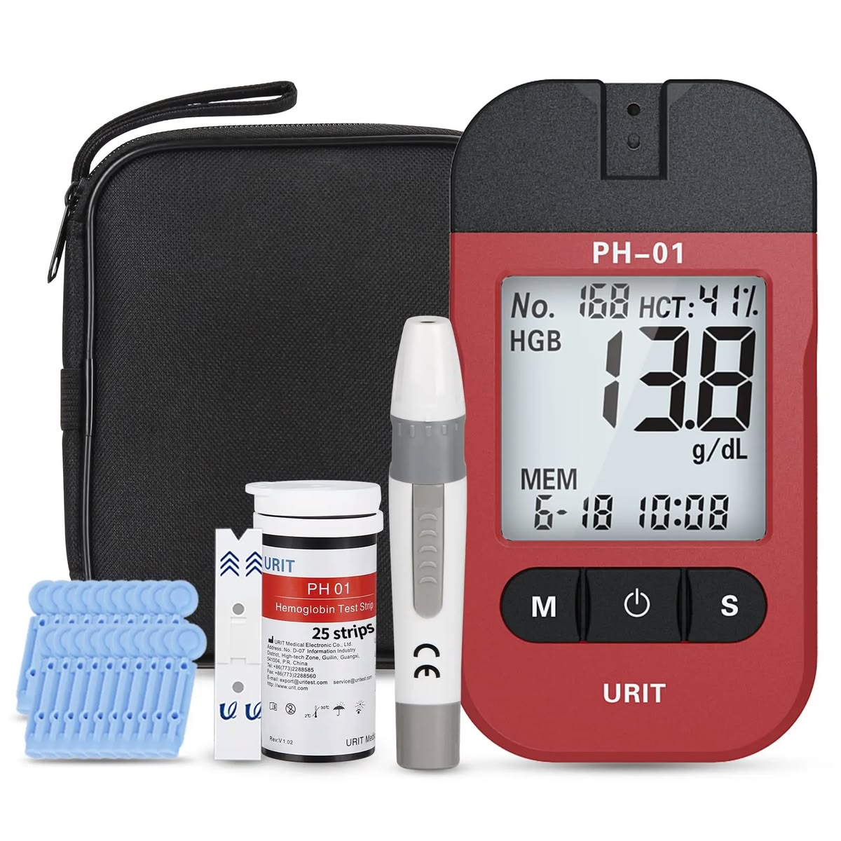 Mission plus hb hemoglobin meter