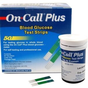 ON CALL GLUCOSE STRIPS